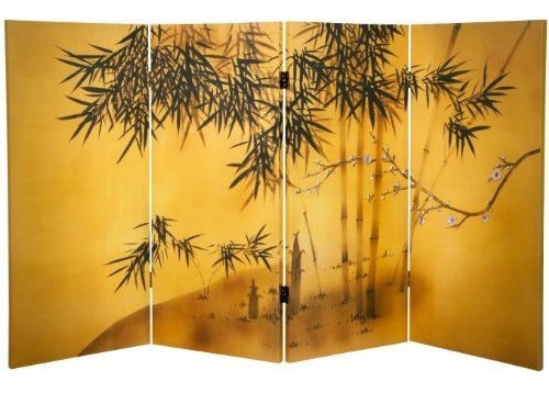 Oriental Muebles 3 Pies De Altura Arbol De Bambu De Doble