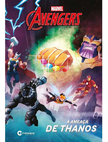 Livro Pop Capa Dura - Vingadores: A Ameaça Dethanos