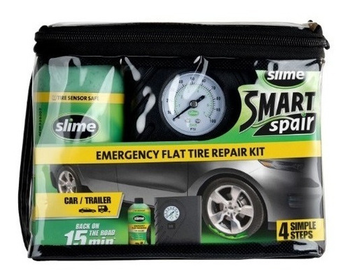 Imagen 2 de 4 de Kit De Reparación De Neumáticos De Emergencia (slime)