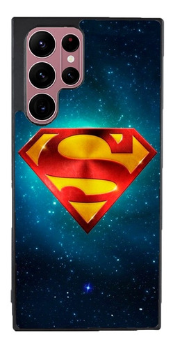 Funda Para Galaxy Superman Dc Comic Galaxia Estrellas Azul