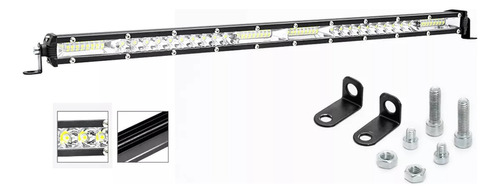 Barra De Luz Led 50cm 68 Led Dual 204w Jeep 4x4 Universal