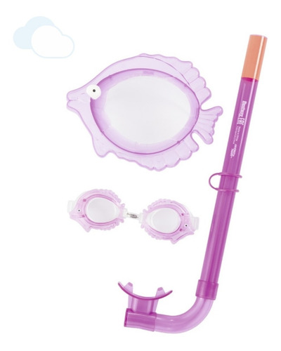 Imagen 8 de 8 de Set De Juego De Buceo Animalitos Para Niños Bestway