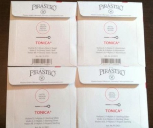Juego Cuerdas Violín Pirastro Tonica Envió Gratis