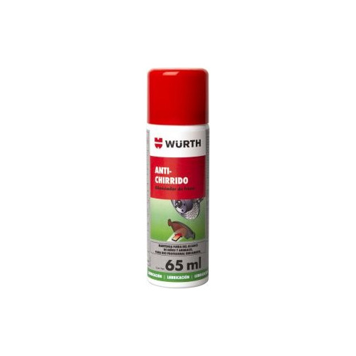Spray Antichirrido Para Frenos Wurth 65ml