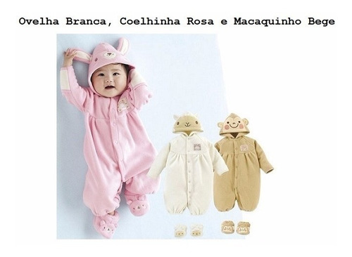 Ovelha Ovelhinha Coelha Coelhinha Macaco Fantasia Bebê