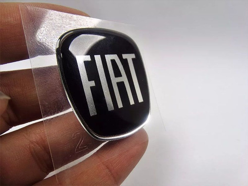 Kit Completo Adesivos Fiat Black Piano Resinado Punto 08/16