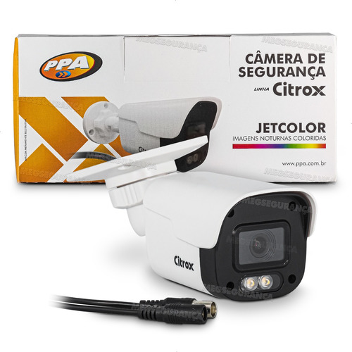 Câmera Bullet Flex Hd Jetcolor 4x1 2mp Full Hd 20m 2.8mm