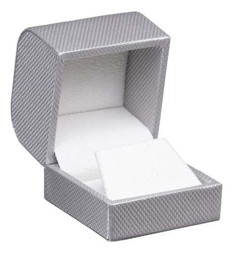 Caja De Regalo Para Aretes Texturizados De Tejido De Lujo -