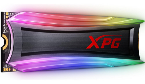Ssd M.2 1tb Disco Duro Estado Solido Xpg Spectrix 2280 Rgb Disipador Gamer Color Negro