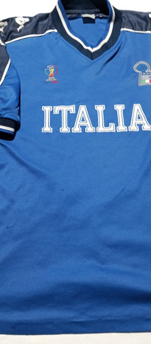 Camiseta De Fútbol Selección Italia Kappa Korea Japón 2002 (Usado)