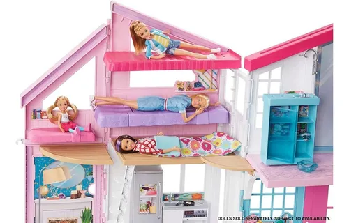 Casa de barbie online de 2 pisos