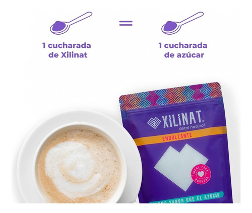 Endulzante Xilinat, Xilitol, Xylitol 454 G