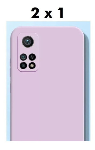 2 X 1 Funda Silicona Para Mi 10t / Mi 10t Pro