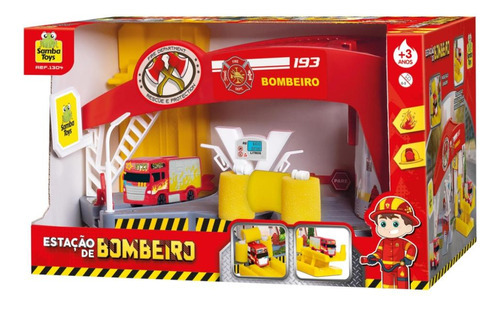 Estação De Bombeiro - Samba Toys 1304