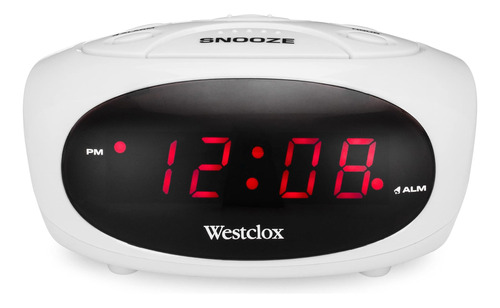 Westclox Super Loud Snooze Snooze Despertador Con Pantalla L