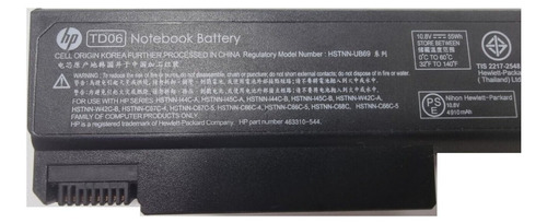 Bateria Elitebook Hp Hstnn-ub69 Hp Spare 463310-544