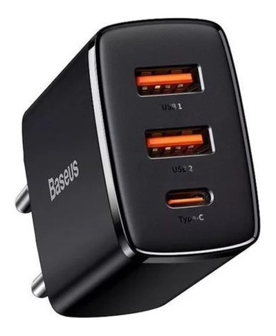 Carregador Turbo 3 Portas 30w Compatível Motorola