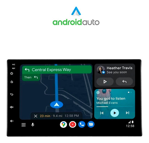 Multimidia Universal 9p Android 13 2gb 64gb Carplay Qled