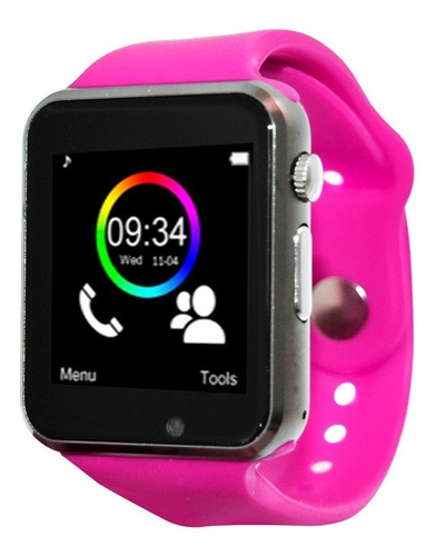 Necnon Reloj Smart Watch Celular Touch Bluetooth C-3t Rosa