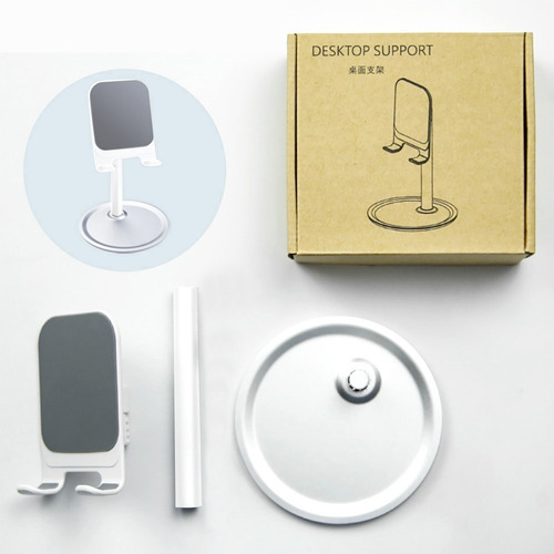 Soporte Universal Base Aluminio Plástico Celularres