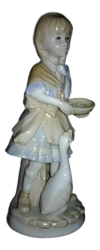 Porcelana Valenciana Niña 19 Cmtrs (Usado)