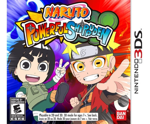 Naruto Powerful Shippuden Nintendo 3ds Nuevo Sellado