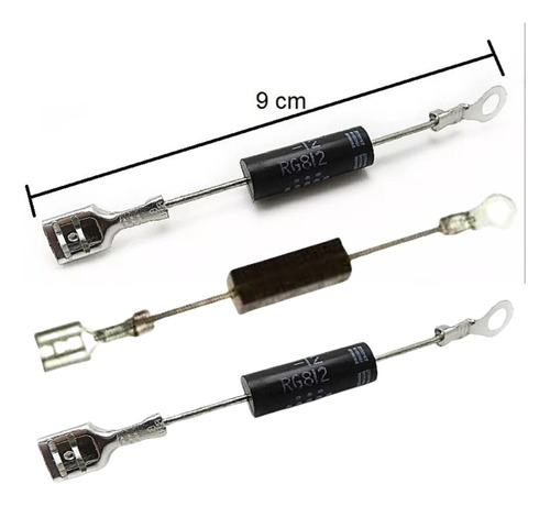 5x Diodo Para Horno De Microondas Cl01-12 Rg807 Alto Voltaje