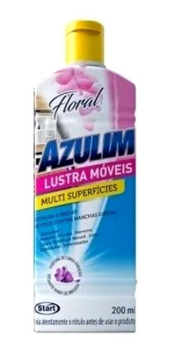 Lustra Moveis Azulim Floral 200ml