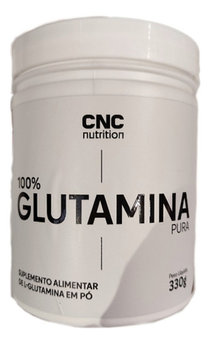 L Glutamina Pura 330g Cnc Nutrition (rinde 66 Dosis)