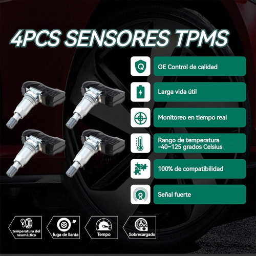 Sensor Sxta Tpms Planta De Presión Para Citroen C6 C8 C4 I C