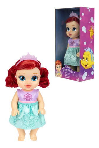 Disney Princesa Ariel Muñeca Bebe De 28 Cms