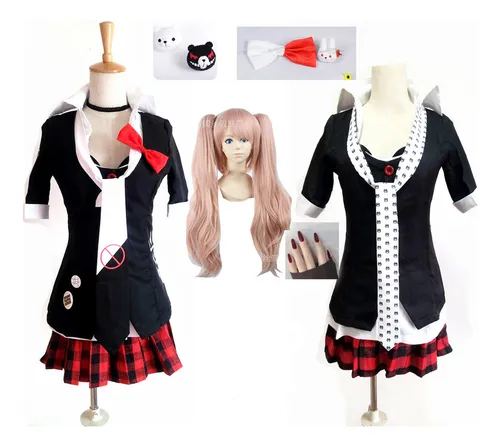 Anime Junko Danganronpa Enoshima Cosplay Emboment