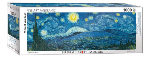 Quebra-cabeça Van Gogh: Starry Night 1000 unidades 1000 unidades