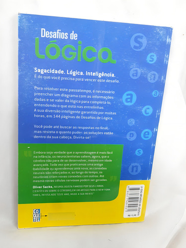 Desafios De Lógica 10 - Médio - Desafio, De Coquetel, Editora. Desafios De Lógica, Vol. 10.0. Editorial Coquetel, Capa Mole Em Português, 2014