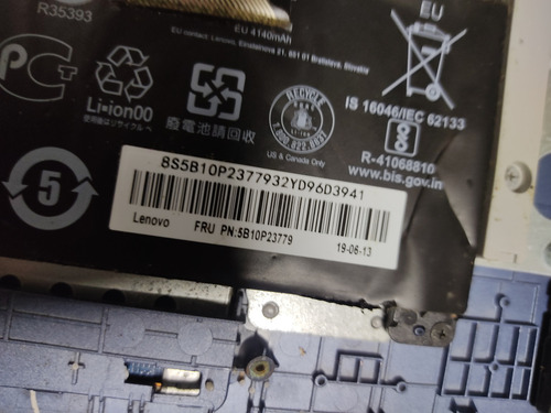Lenovo Ideapad S130-14igm Piezas Motherboard Bateria Flex Azul (Usado)