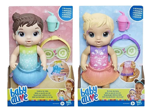 Muñeca Bebé Baby Alive Spa Adventures Multicolor Hasbro