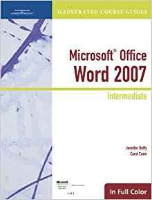 Illustrated Course Guide Microsoft Office Word 2007 Intermed