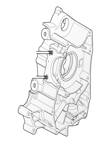 Medio Carter Derecho Daelim Steezer 125 - Rvm