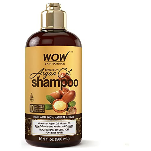 Shampoo De Aceite De Argán Marroquí Wow - Revitalizante