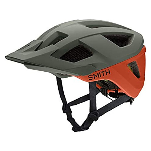 Smith Optics Session Mips Casco De Montaña - Matte Sage/red