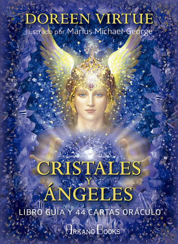 Oráculo Cristales Y Ángeles (libro + Cartas), Virtue, Arkano