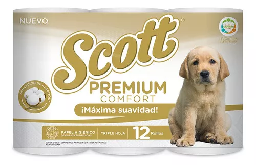 Scott papel higienico dh cuidado completo x 12 unidades — Amarket