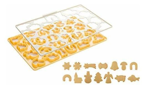 Forever Crystal Christmas Cookie Cutting Sheet Delícia