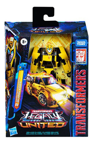 Bumblebee Universo Animado Transformers Legacy United F8524