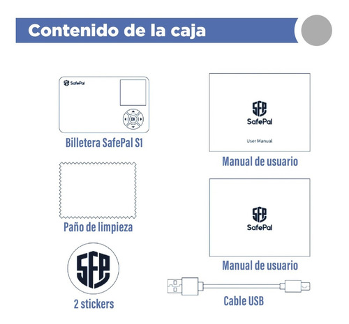Imagen 6 de 9 de Wallet Safepal S1 Hardware Binance Billetera Criptomonedas