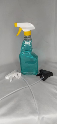 Envase Pet Transparente Modelo Spray De 500ml Con Tapa Trige