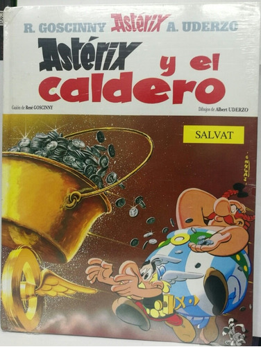 Asterix 13: Asterix Y El Caldero Libro Usado 9/10 Pasta Dura