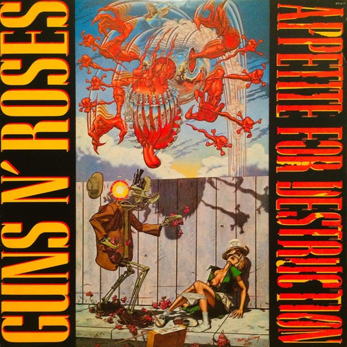 Imagem 1 de 7 de Lp Vinil (nm) Guns N' Roses Appetite For Destruction 1987 Br