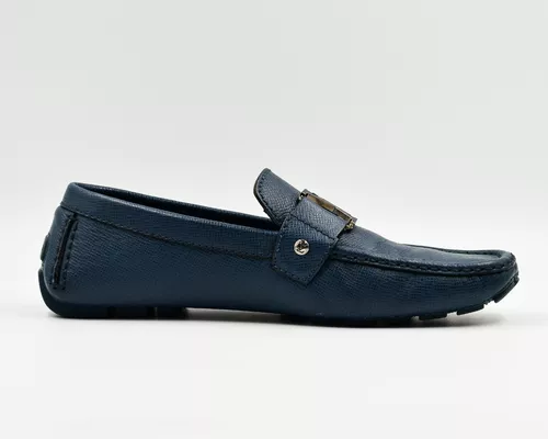 Mocassim Louis Vuitton Monte Carlo Azul Marinho