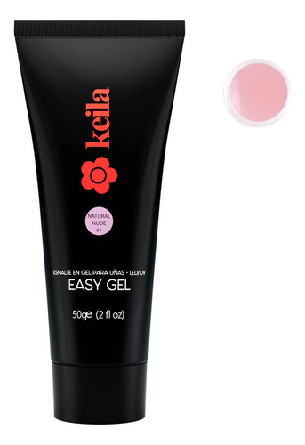 Keila Easy Gel Construccion Para Uñas Led/uv Natural Nude 1 Color Natural Nude #1